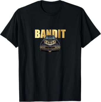 VINTAGE 1977 BANDIT TRANS AM, AMERICAN MUSCLE CARS, 1970s T-Shirt