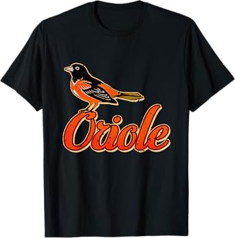 Vintage Oriole Bird' Amazing Bird Gift Shirt T-Shirt