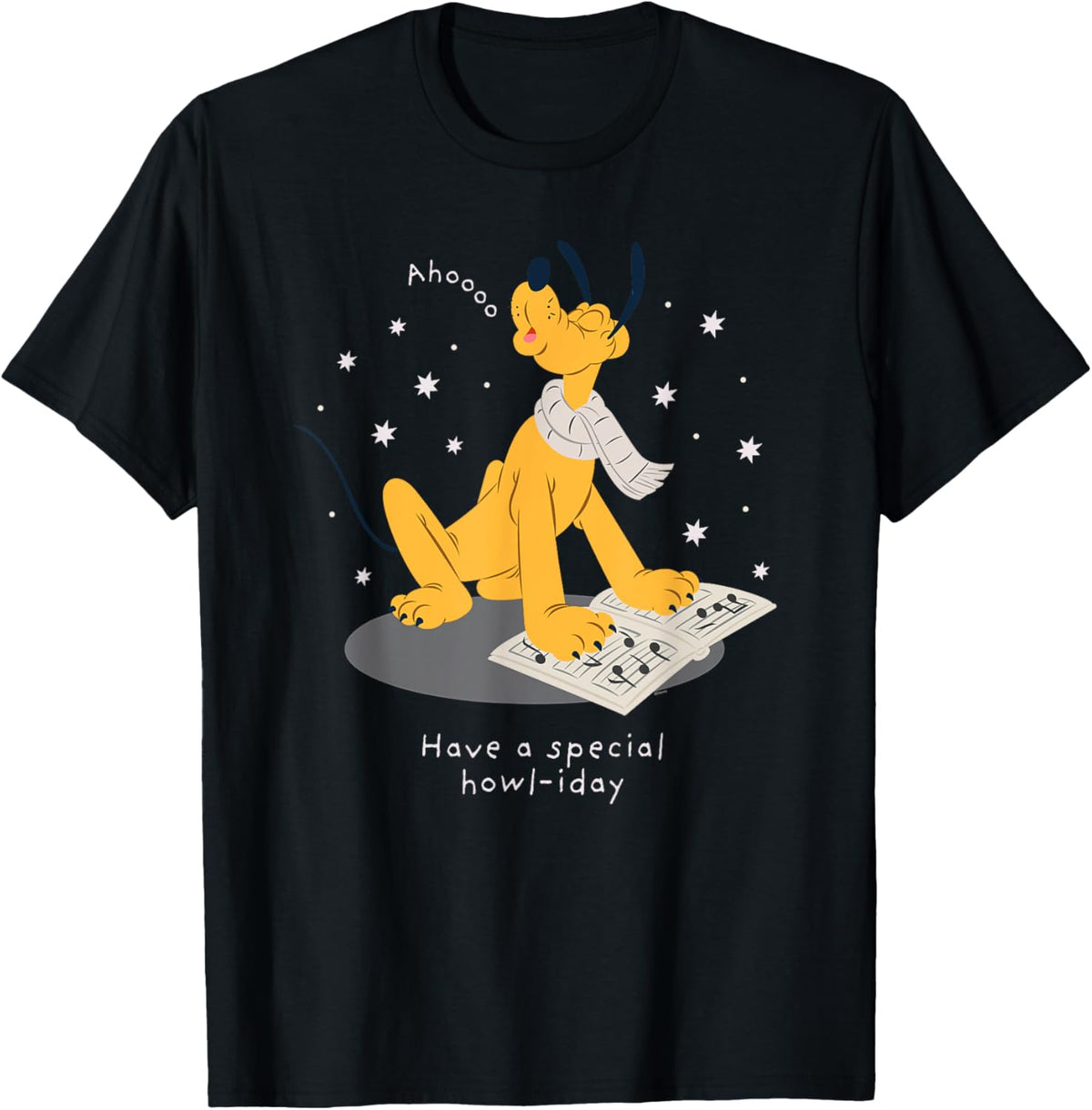Disney Pluto Holiday Christmas Have a Special Howl-iday T-Shirt