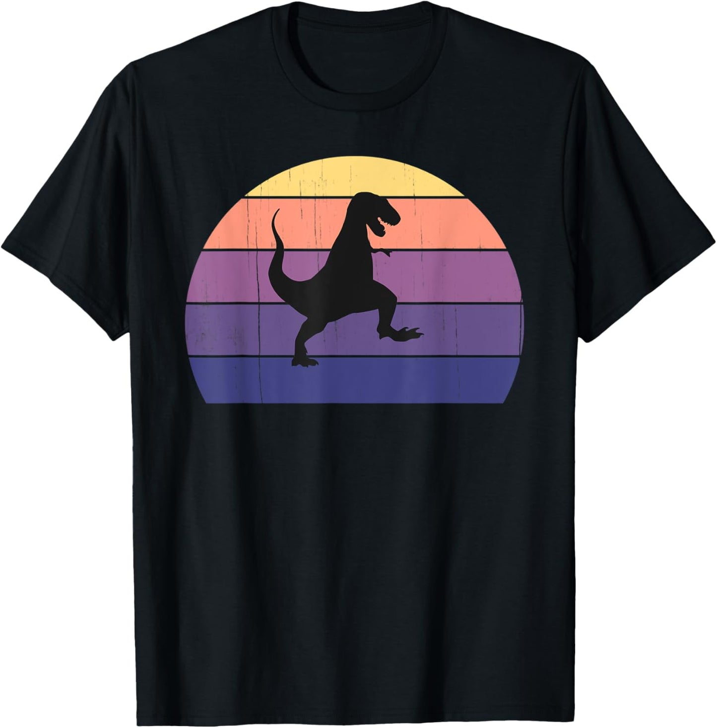 Funny Retro Sunset Trex - Cool Dino / T-Rex Dinosaur Lovers T-Shirt