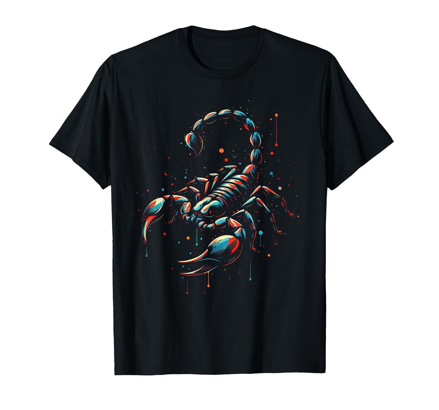 Scorpion Minimalist and Vibrant Style Birthday Christmas T-Shirt