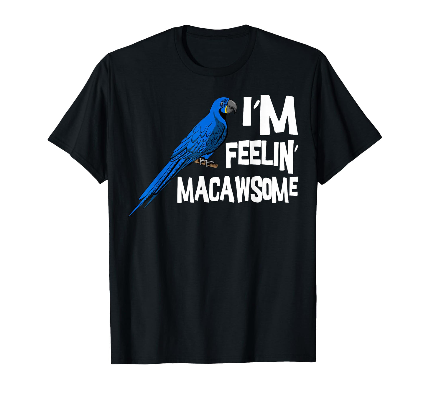 Macaw Parrot Blue Parakeet Tiel Quarrion Cage Bird Cockatoo T-Shirt