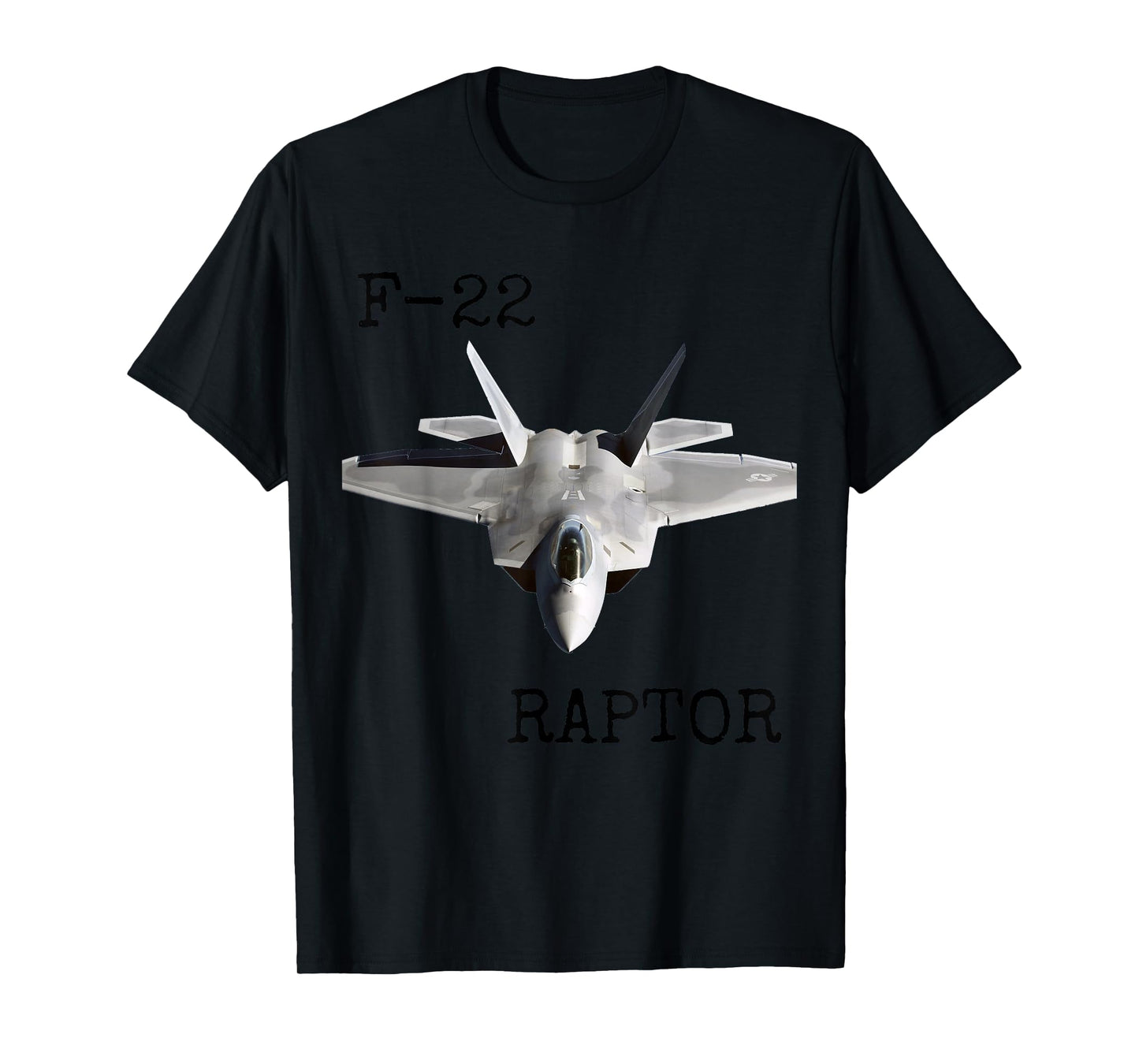 Air Force F-22 Raptor Fighter Jet Military Veteran T-Shirt T-Shirt