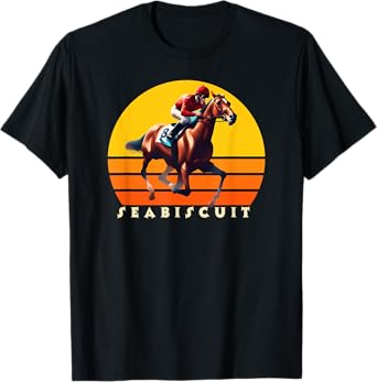 Seabiscuit Horse, Horse Racing, Del Mar, Santa Anita Shirt T-Shirt