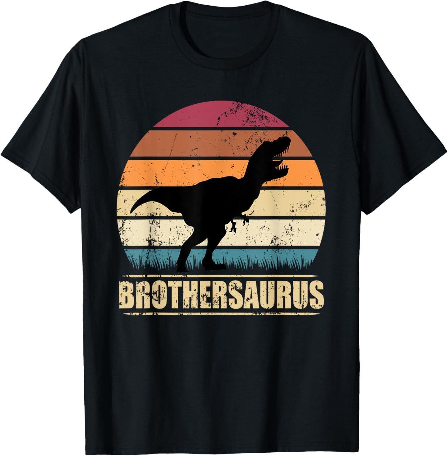 Brothersaurus T-Rex Dinosaur Family Dino Brother Saurus Boys T-Shirt