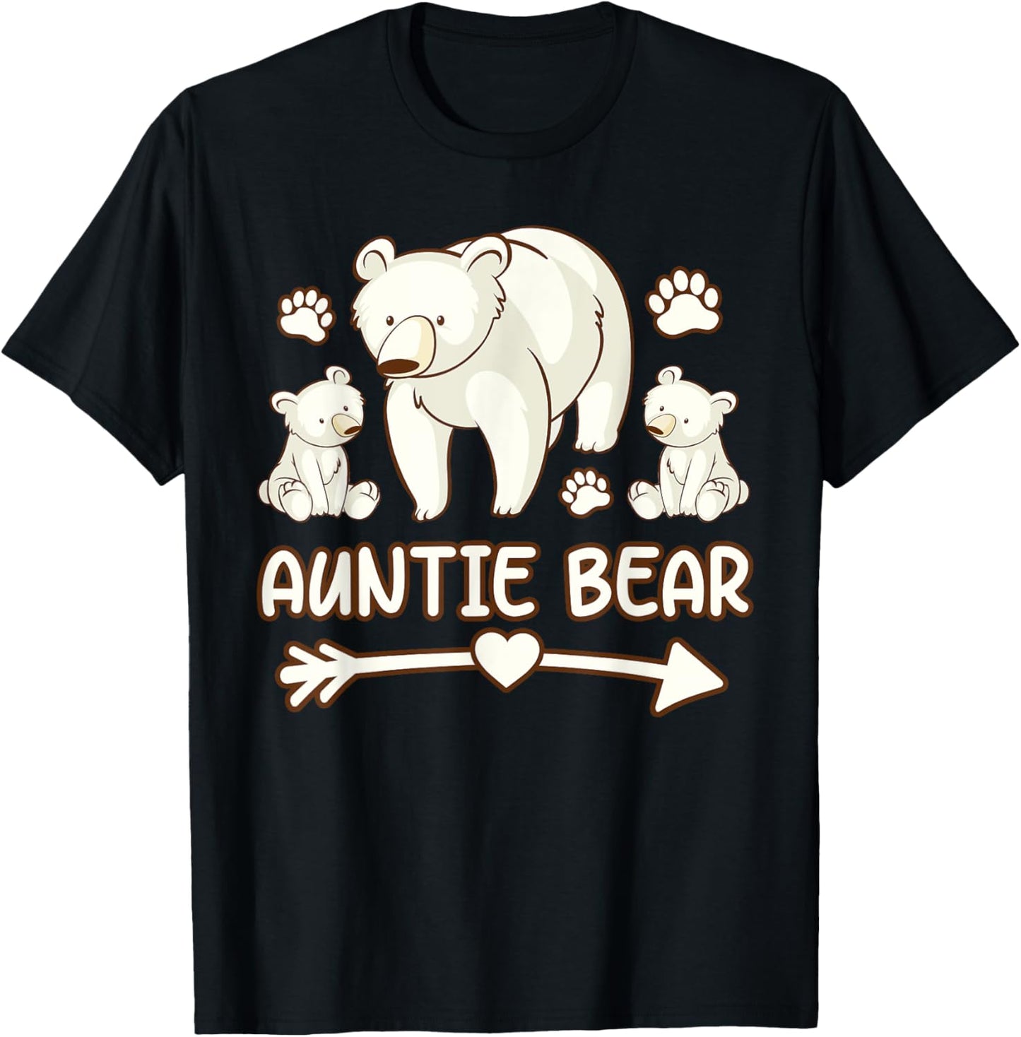 Aunt bear t shirt for womens, Auntie bear 2 cub shirt T-Shirt