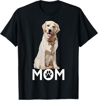 Golden Lab Mom Yellow Labrador Retriever Mother Dog Mama T-Shirt