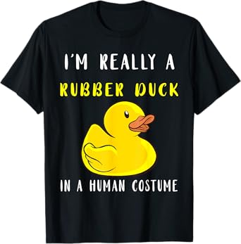 Rubber Duck Costume Rubber Ducks Rubber Duckling Cute Duckie T-Shirt
