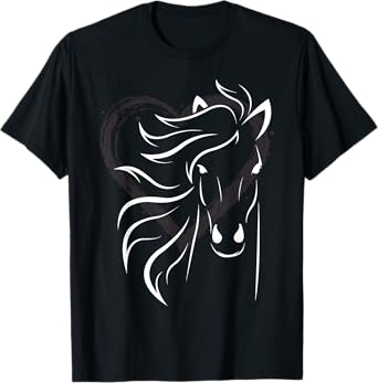 Women's horse shirt for riders and lovers of horses T-Shirt
