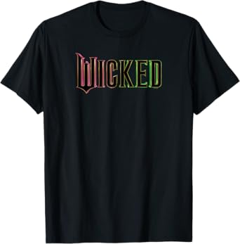 Wicked Pink And Green Logo T-Shirt