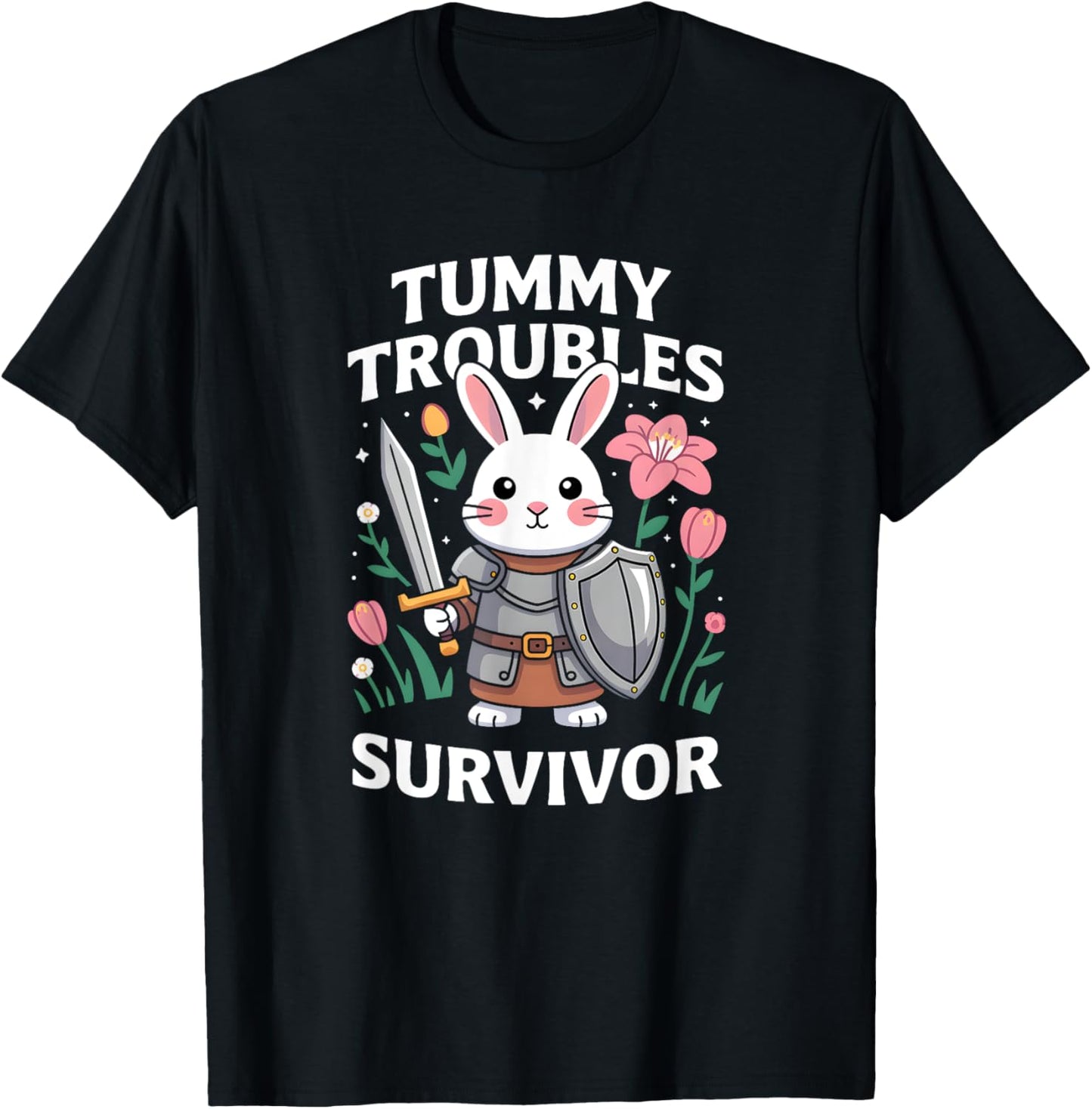 Tummy Troubles Survivor Adorable T-Shirt