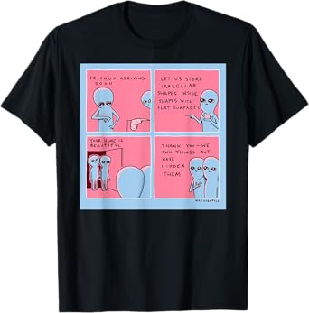 Threadless Nathan W. Pyle Strange Planet Own Things Graphic T-Shirt