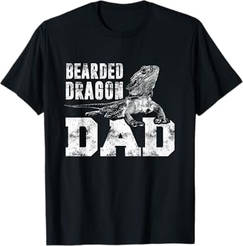Bearded Dragons Agamen Lizards Bearded Dragon Father T-Shirt