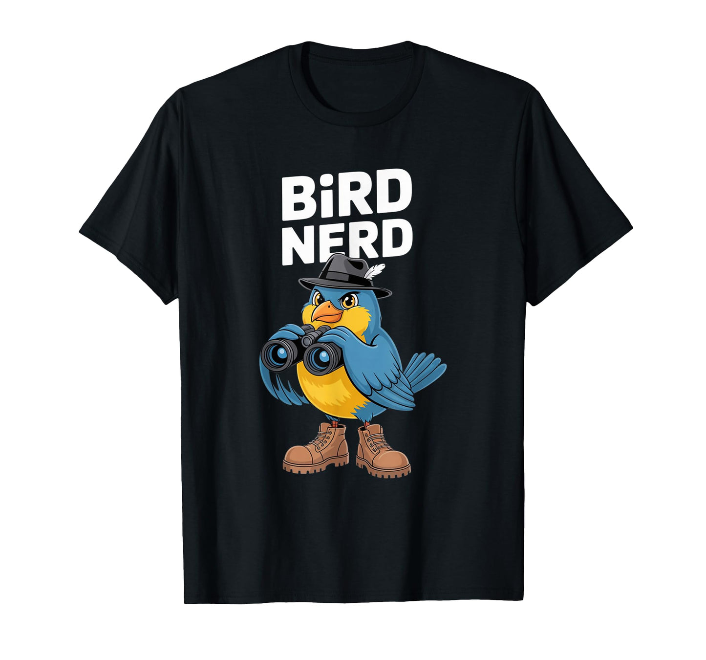Bird Nerd Funny Bird Watching Birding Bird Lover Watcher T-Shirt