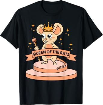 Queen of the rats - Rat Costume Mouse Rat T-Shirt
