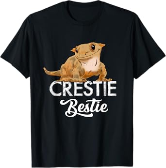 Cute Crested Gecko, Crestie Bestie, Gecko Lover, Lizards T-Shirt