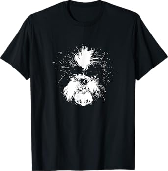 Shih Tzu Little Lion Sketch Asian Toy Dog Breed Shih Tzus T-Shirt