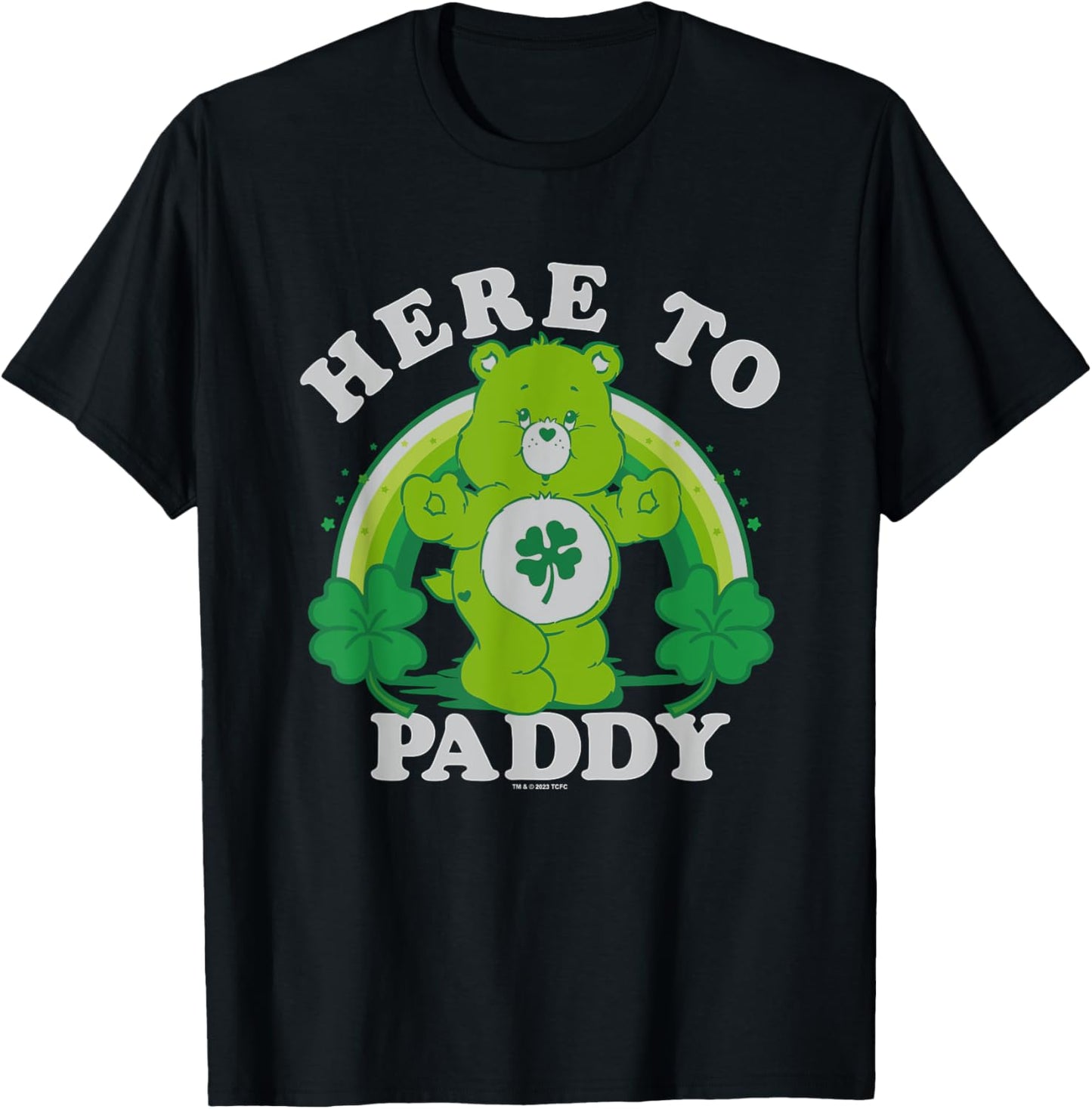 Care Bears St. Patrick's Day Here To Paddy Good Luck Bear T-Shirt