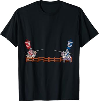 Jousting Fighting Knight Renaissance Festival Joust Medieval T-Shirt