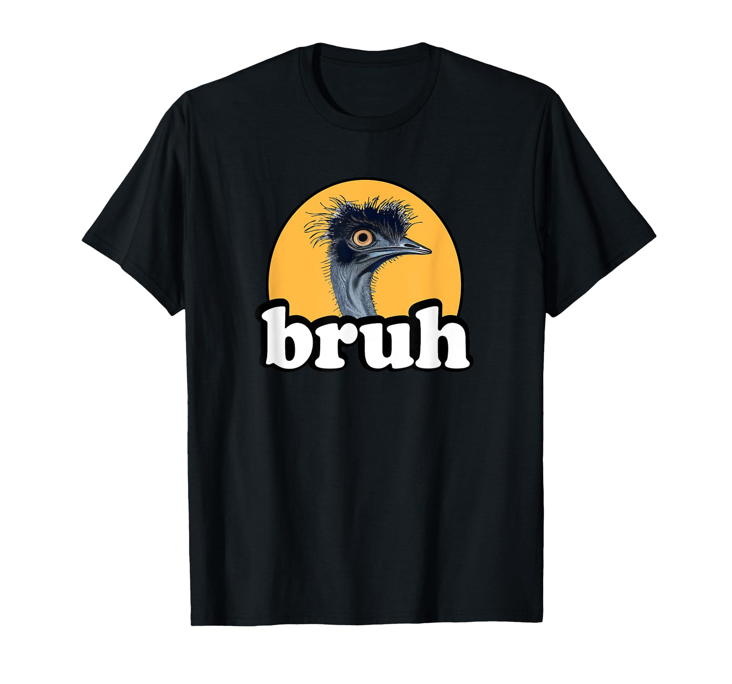 Zookeeper Funny Bruh Kids Flightless Bird Emu Lover T-Shirt