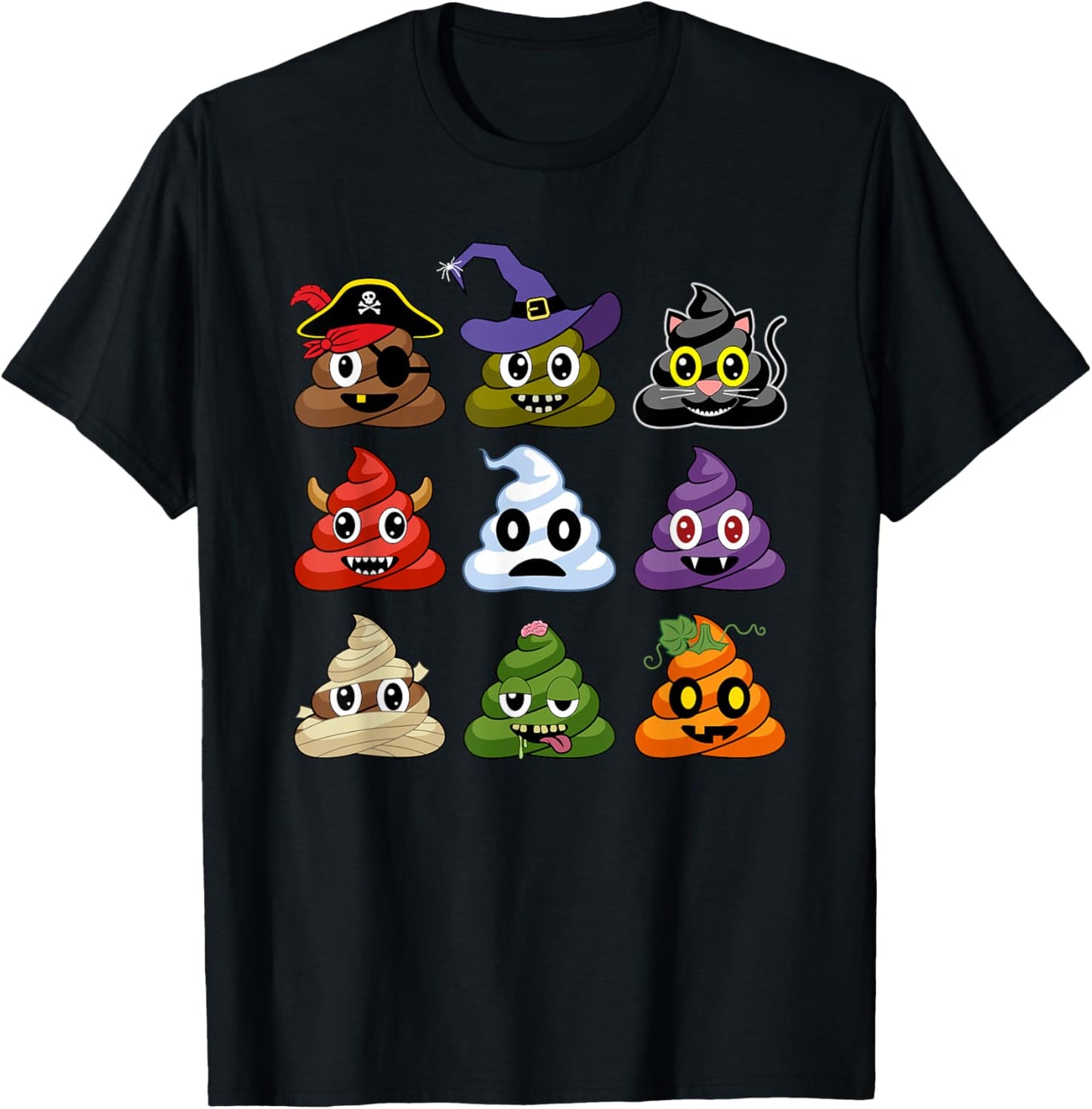 Poop's Halloween Costumes Funny T-Shirt