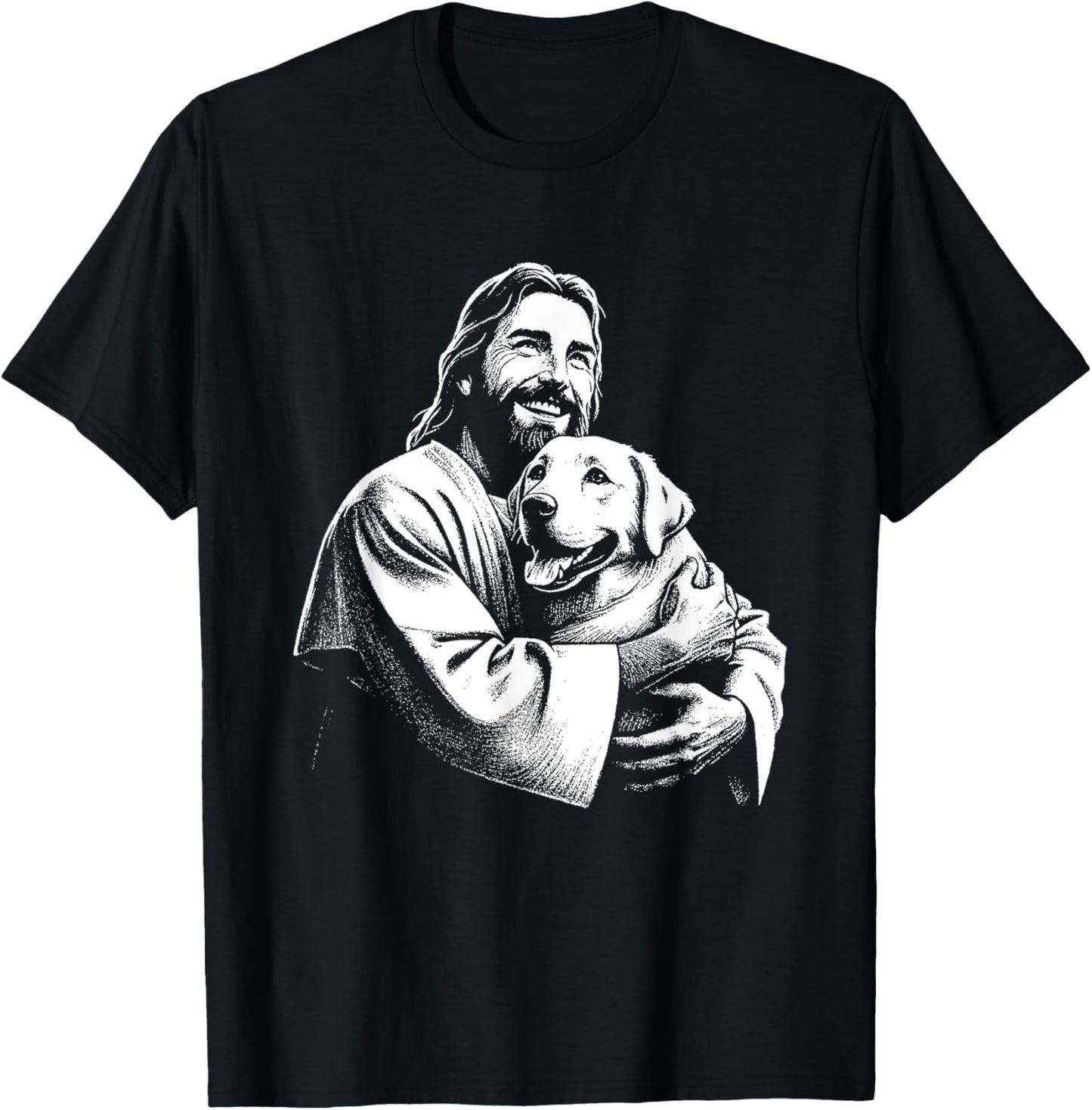 Jesus Labrador Dog - Funny Christian Religious Dog Lover T-Shirt