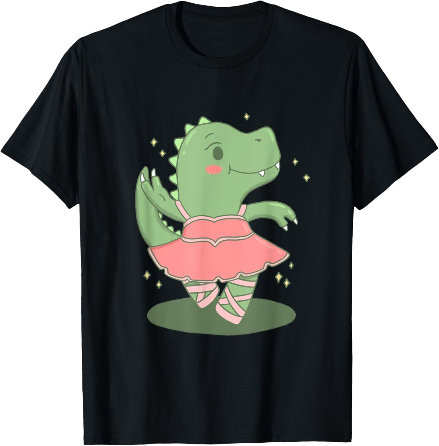 Dancing T-Rex Dinosaur Ballerina for Ballet Dancer T-Shirt