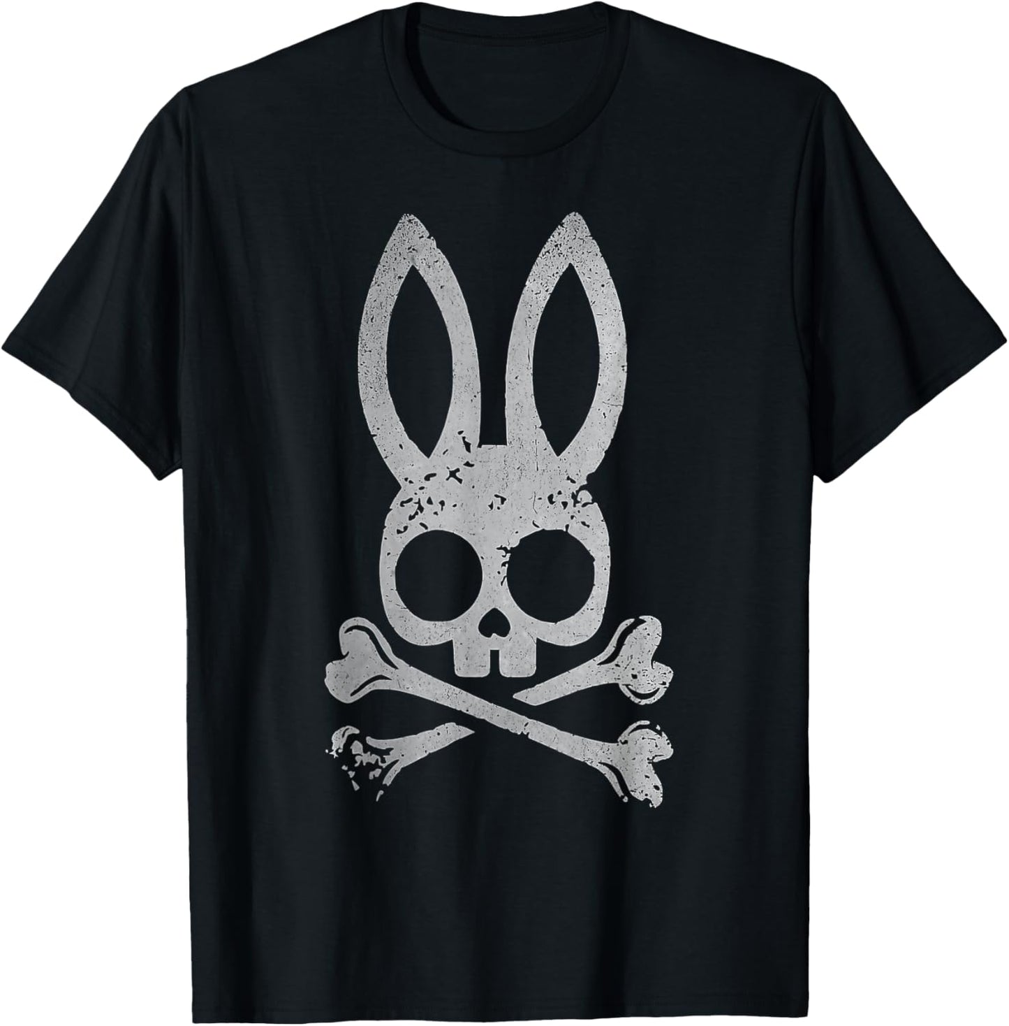 Jolly Roger Bunny Skull Crossbones Men Women Kids T-Shirt