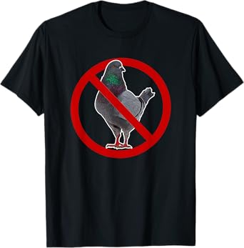 I Hate Pigeons Anti Pigeon T-Shirt