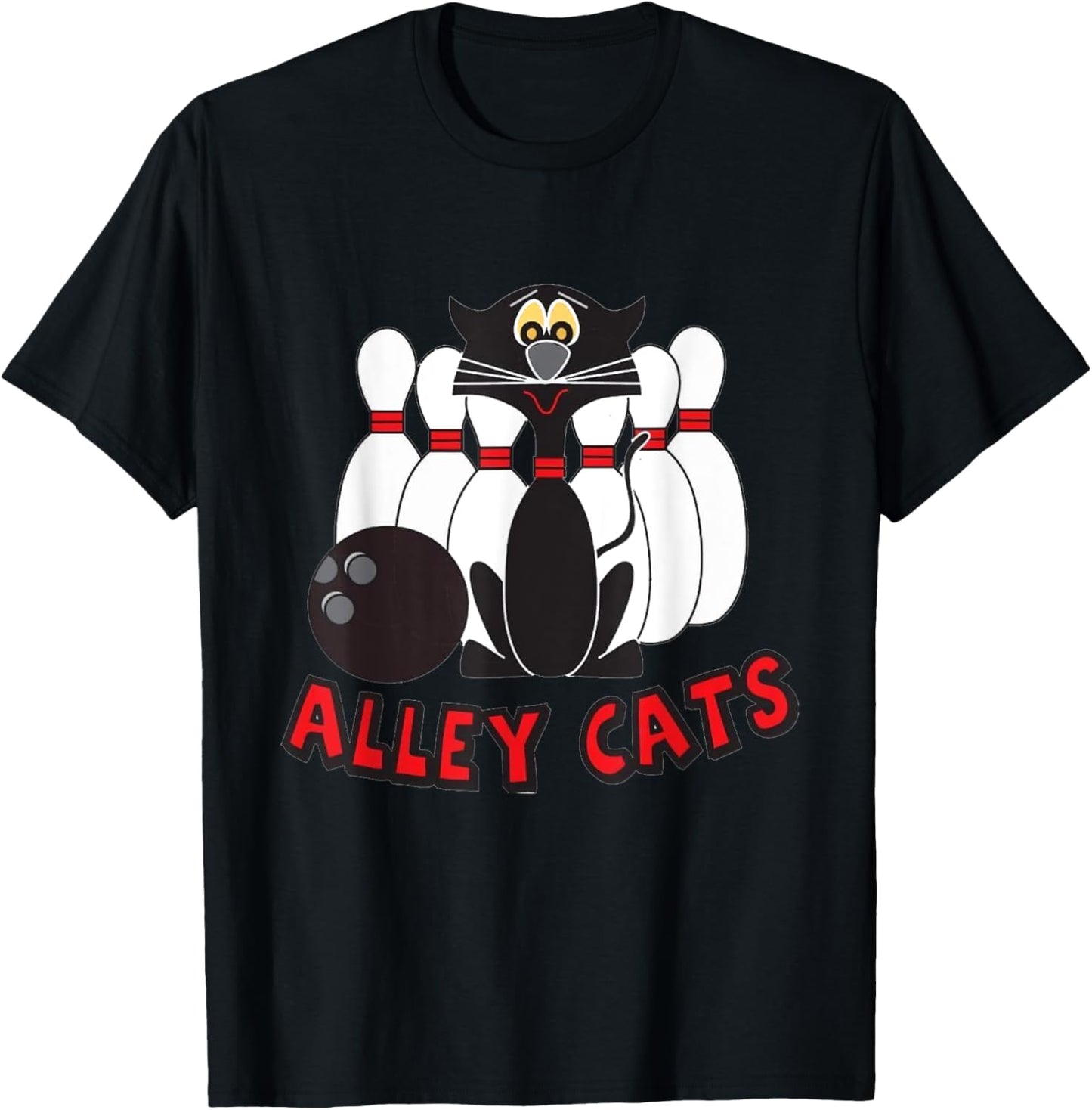 Alley Cats Bowling T-Shirt