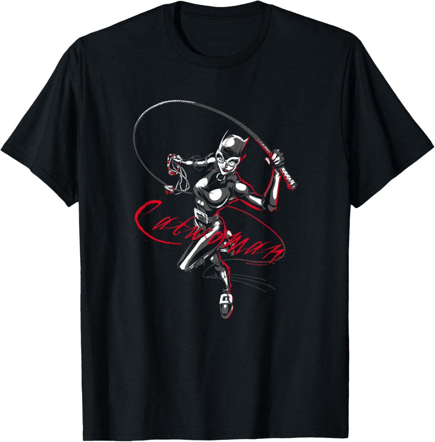 Batman Catwoman Kitten With a Whip T-Shirt