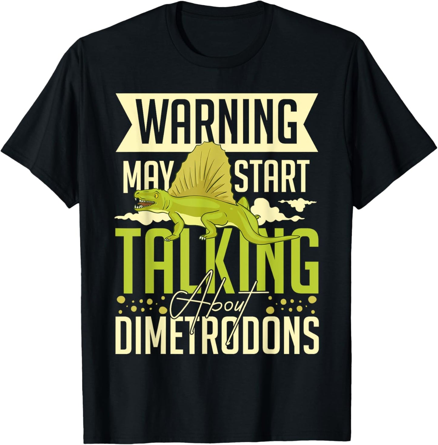 Dimetrodon Dinosaur Fossil Skull Skeleton Claw T-Shirt
