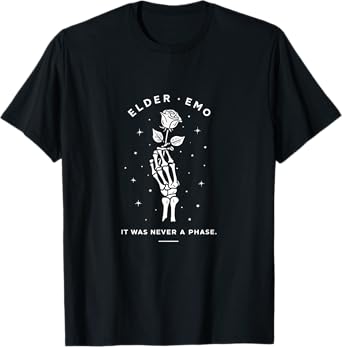 Elder Emo Club - It Wasn't a Phase Emo T-Shirt
