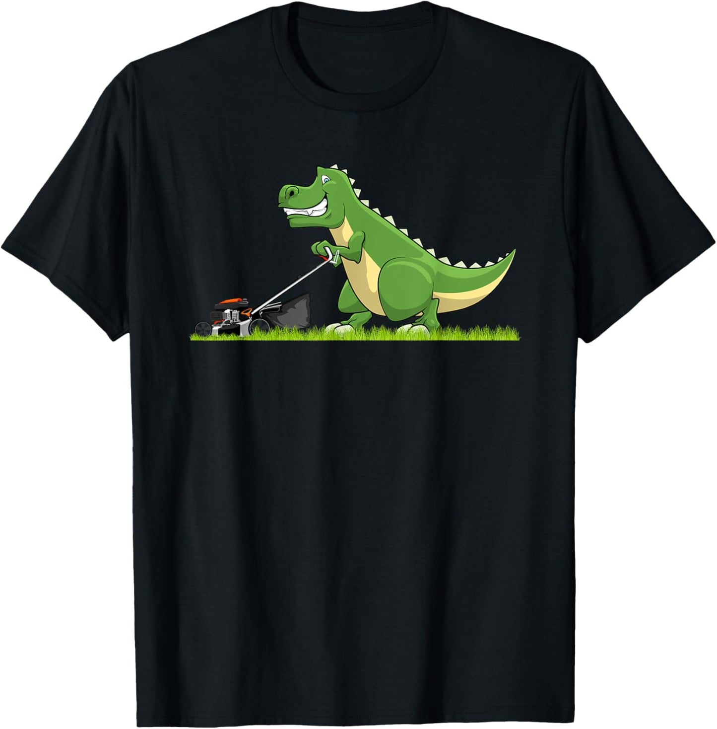 Funny Lawn Mowing Art Landscaper Men Women Mowing Lover Kids T-Shirt