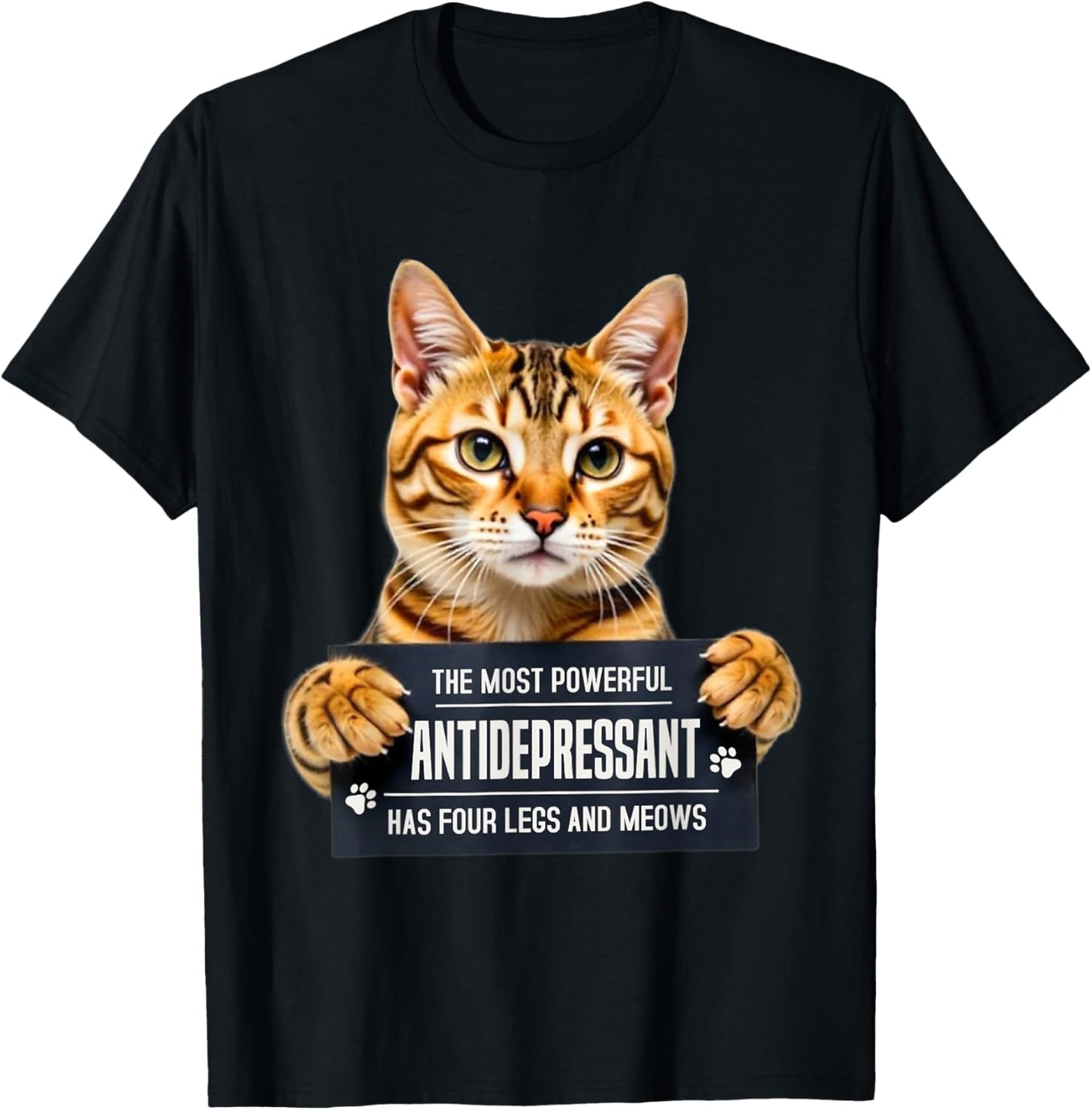 Bengal Cat Owner Four Legs and Meows Bengal Kitten T-Shirt