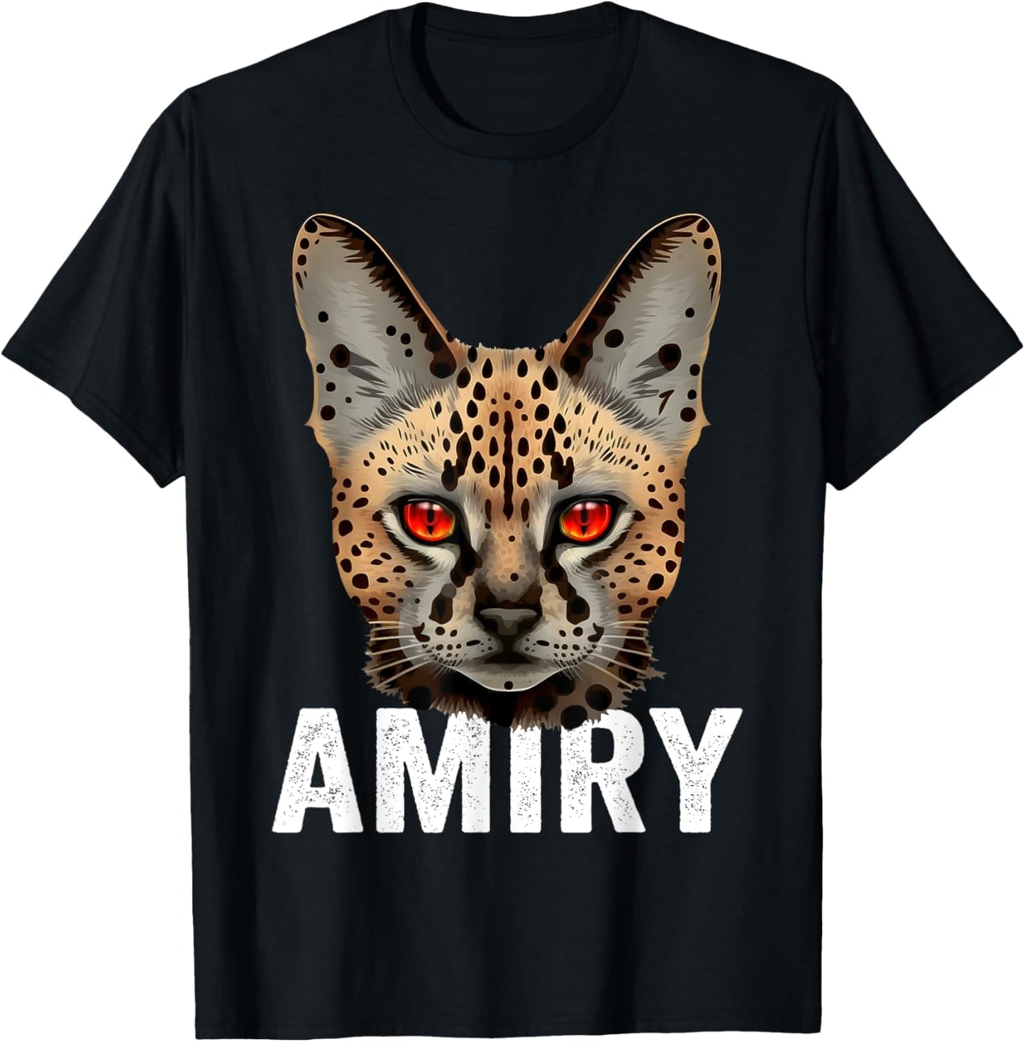 Mountain Lion Ohio Wild Cat Amiry Serval Cat T-Shirt