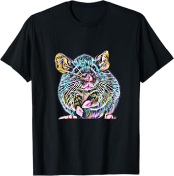 Rat Motif Rodent cute Rat in Hand Cheese Pet Rats T-Shirt