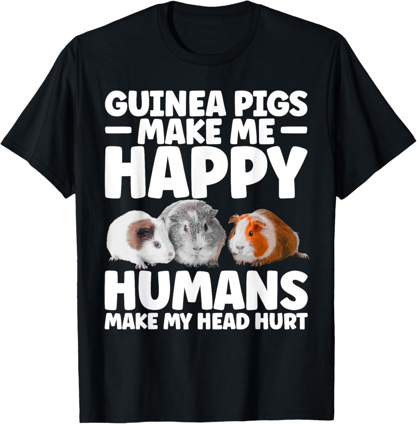 Funny Guinea Pig Clothes Men Women Rodent Guinea Pig Lover T-Shirt
