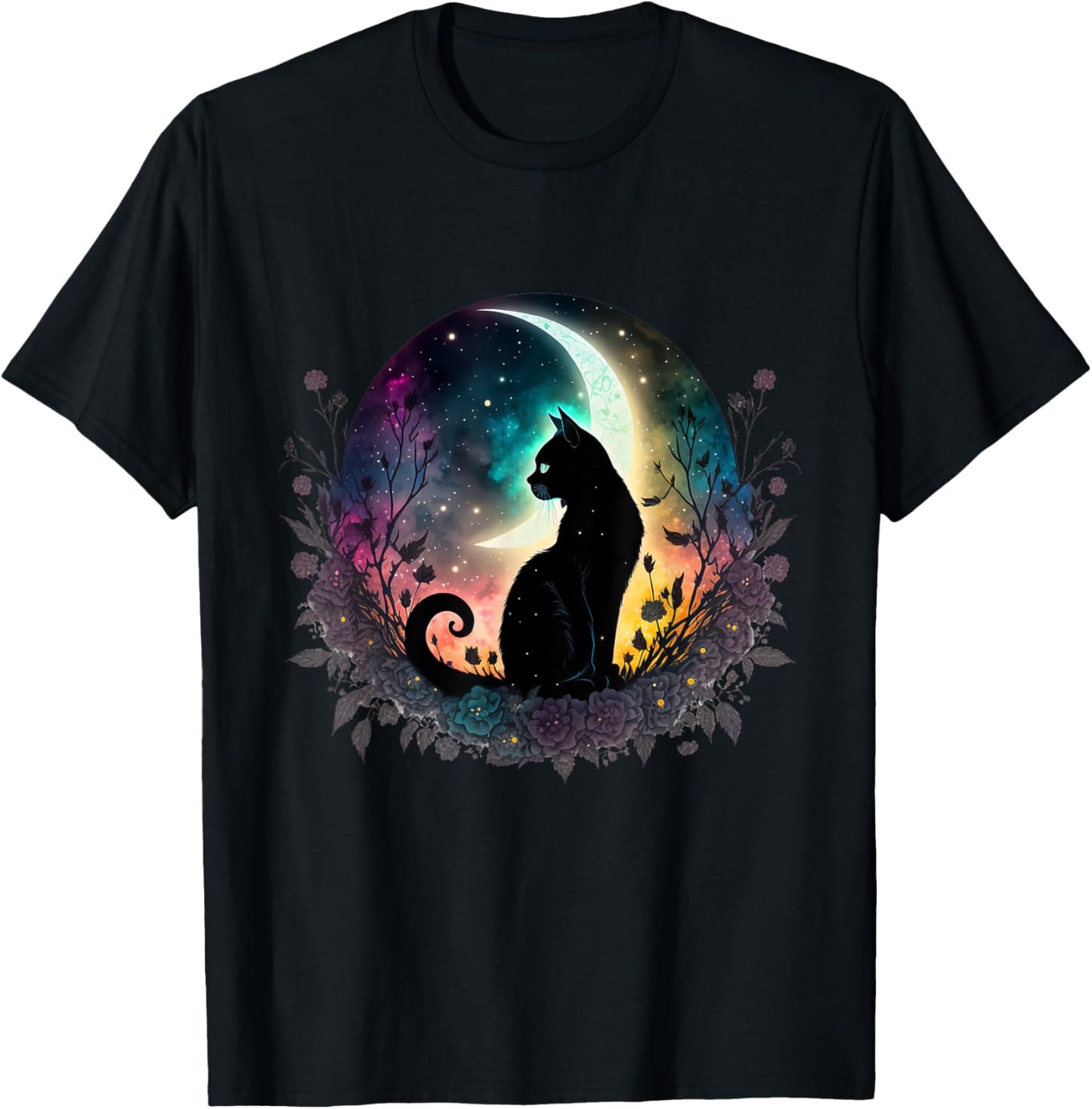 Cute Cat Motifs Cat T-Shirt