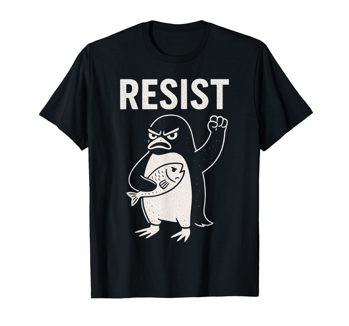Penguin Resist Penguins Protest T-Shirt