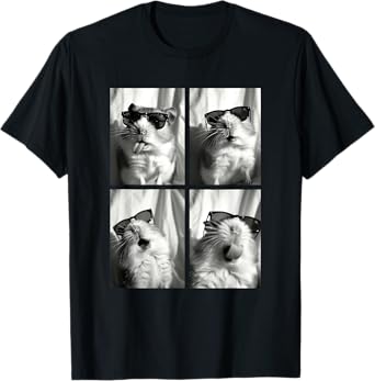 Funny Hamsters with Sunglasses Cool Rodents Animal Cute Meme T-Shirt