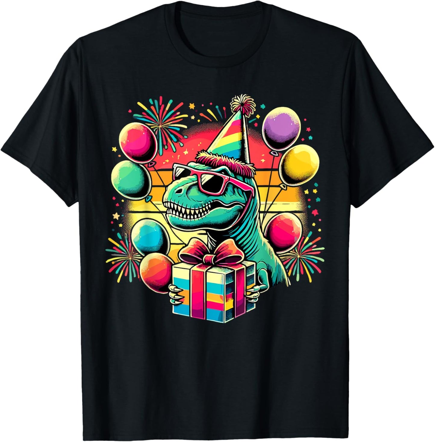 Dinosaur Birthday Party T-Rex Dinosaur T-Shirt