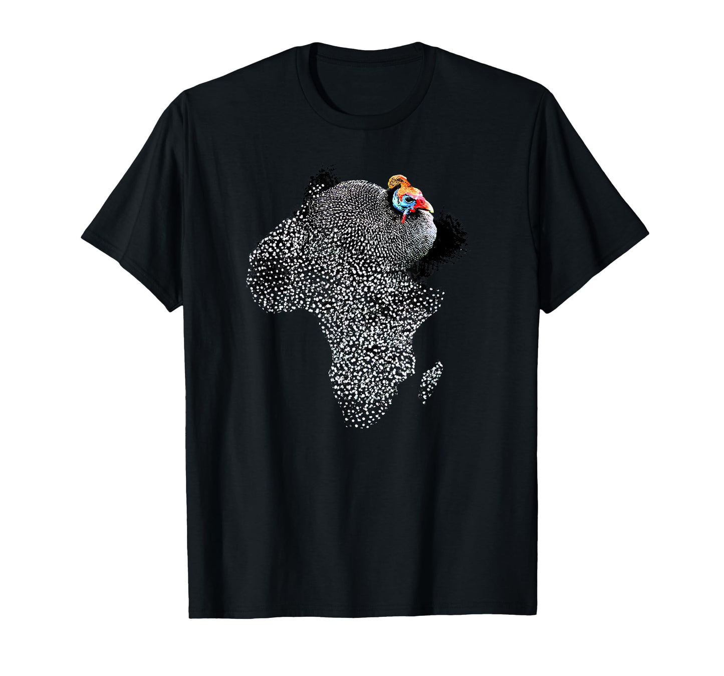 Cute Bird Shirt, Guinea Fowl T Shirt T-Shirt