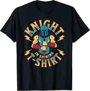 Knight In Shining Armor Renaissance Faire Fair Medieval Boys T-Shirt