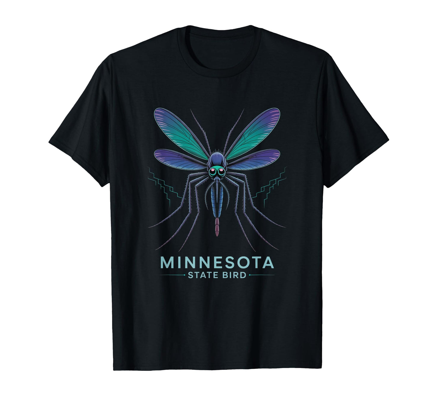 Funny Mosquito Minnesota State Bird MN Humor T-Shirt