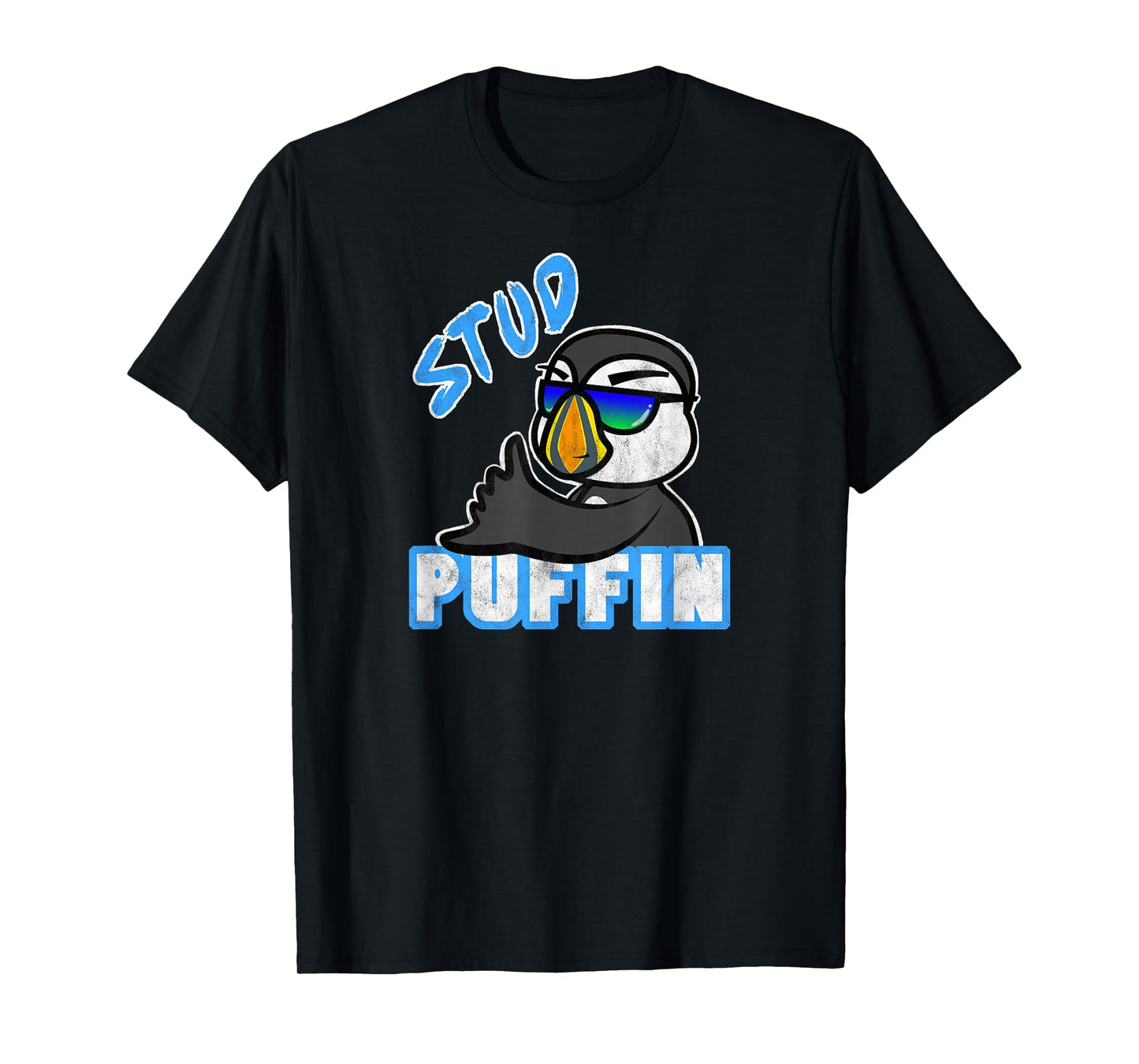 Awesome Funny Stud Puffin the Stud Muffin T-Shirt T-Shirt