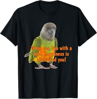Senegal Parrot Happiness T-Shirt
