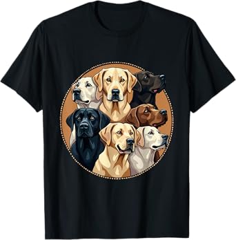 Labrador Funny Lab Dog Men Women Girls Kids T-Shirt