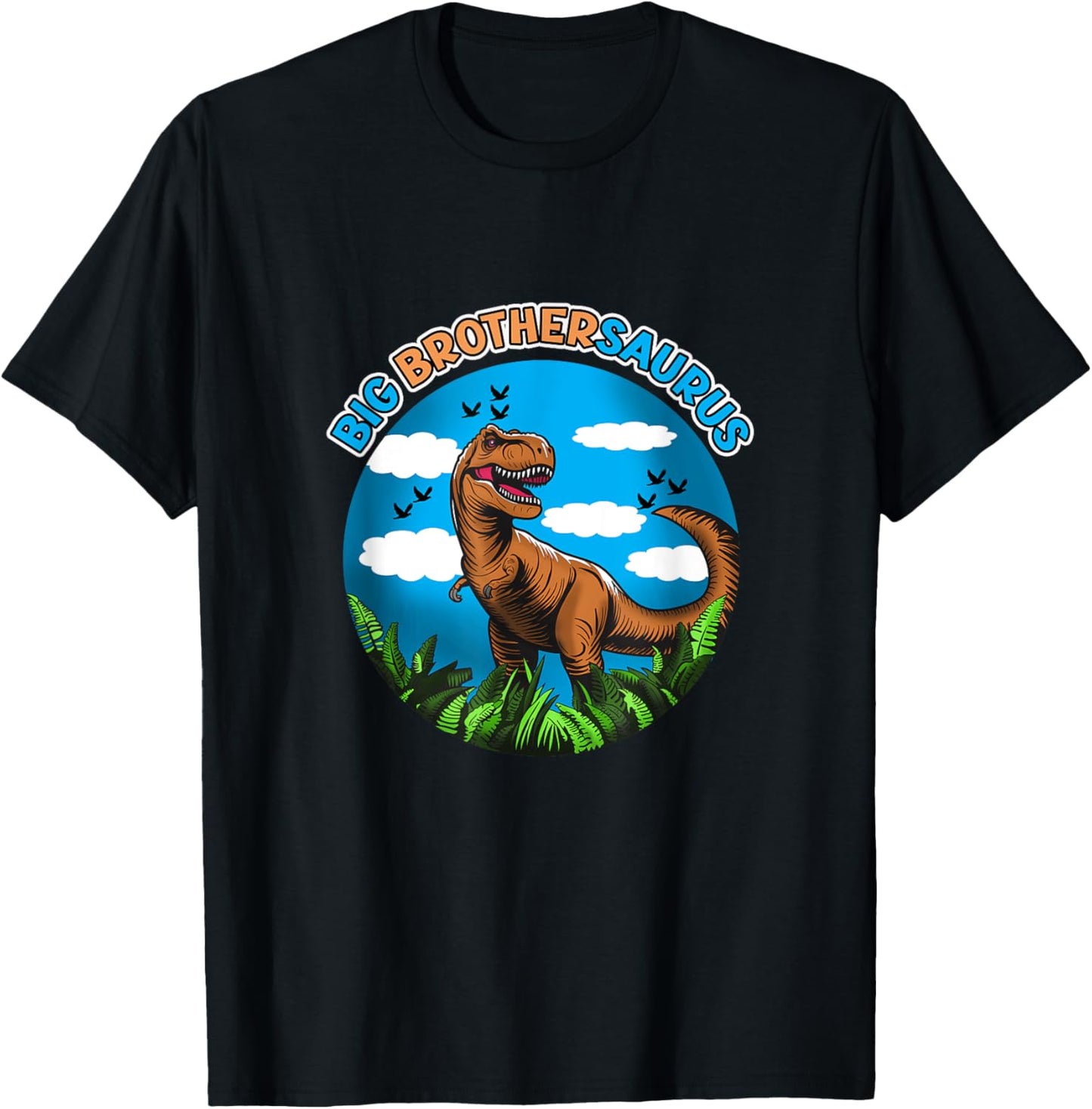Dinosaur Brother Big Brothersaurus Brothers Siblings T-Shirt