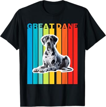 Colorful Great Dane T-Shirt